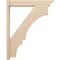 Ekena Millwork 5 1/2-in W x 30-in D x 38-in H Balboa Trad Rough Cedar Woodgrain TimberThane Outlooker, Primed Tan OUTUR055X30X38BOA04RCPR - alternate 4